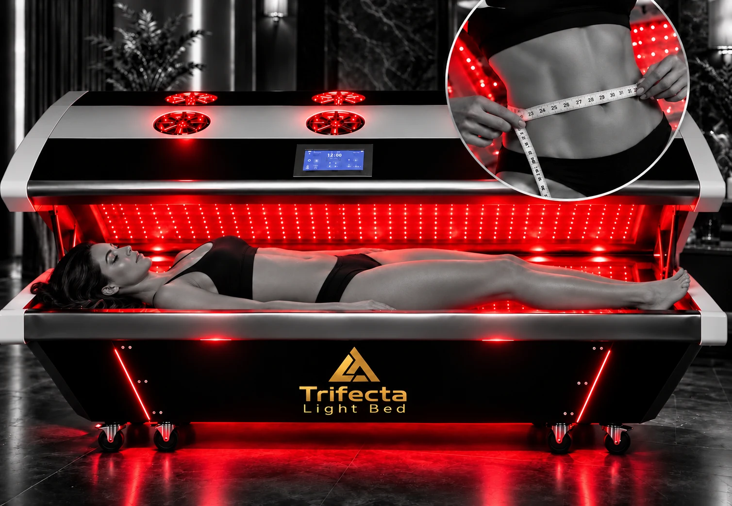 Red light therapy for fat reduction and body contouring