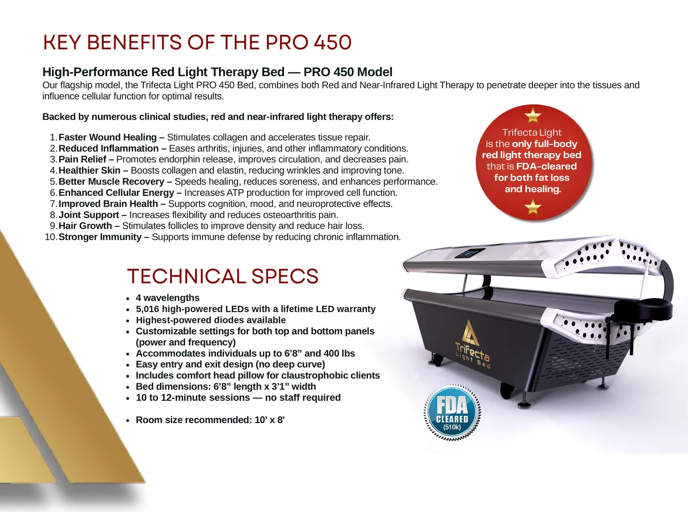 Trifecta Light PRO 450 brochure, page 4