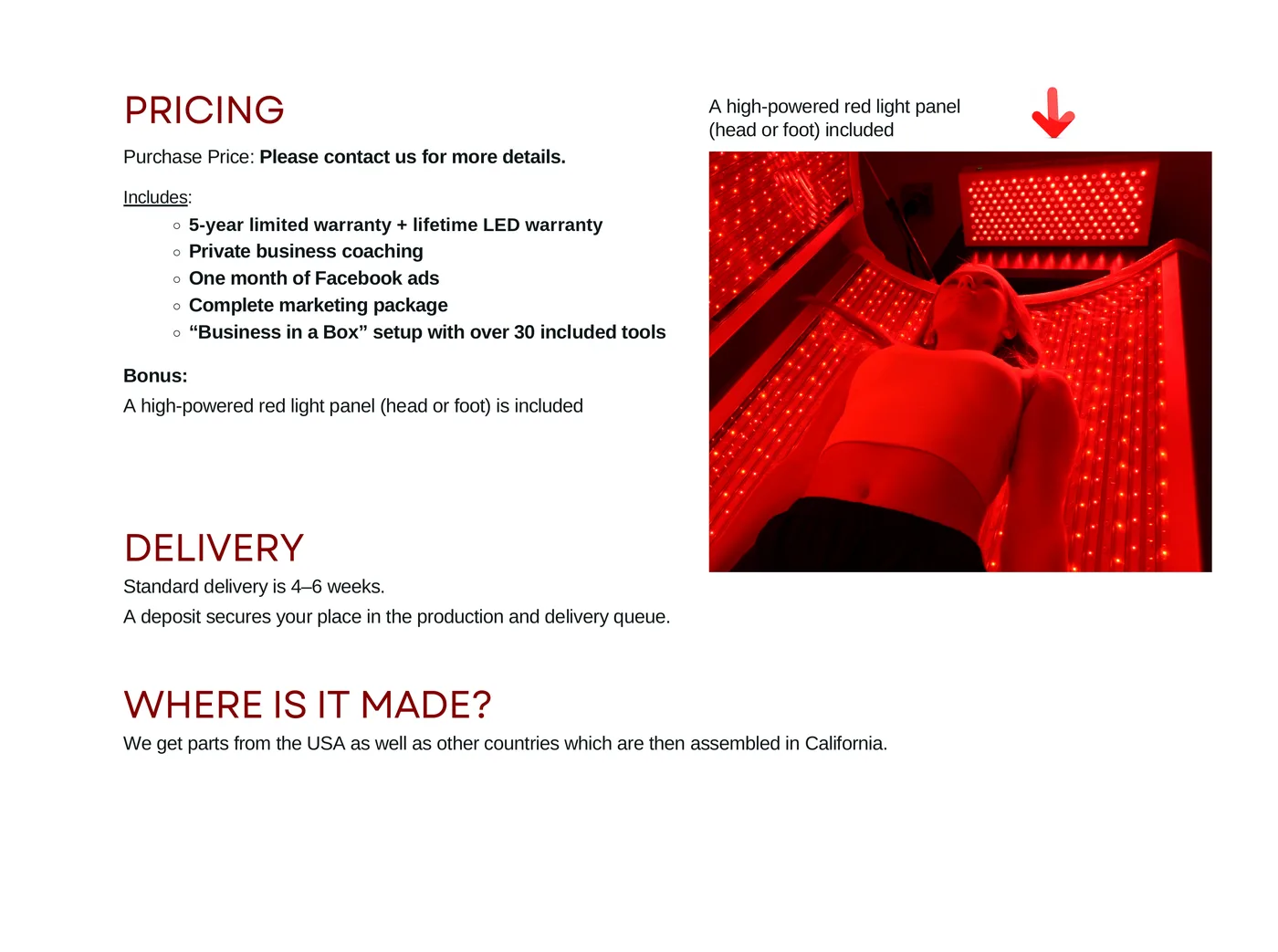 Trifecta Light PRO 450 brochure, page 5