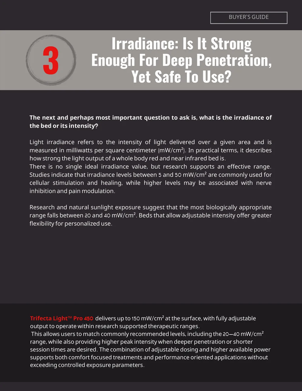 Red Light Therapy Buyer's Guide, page 6