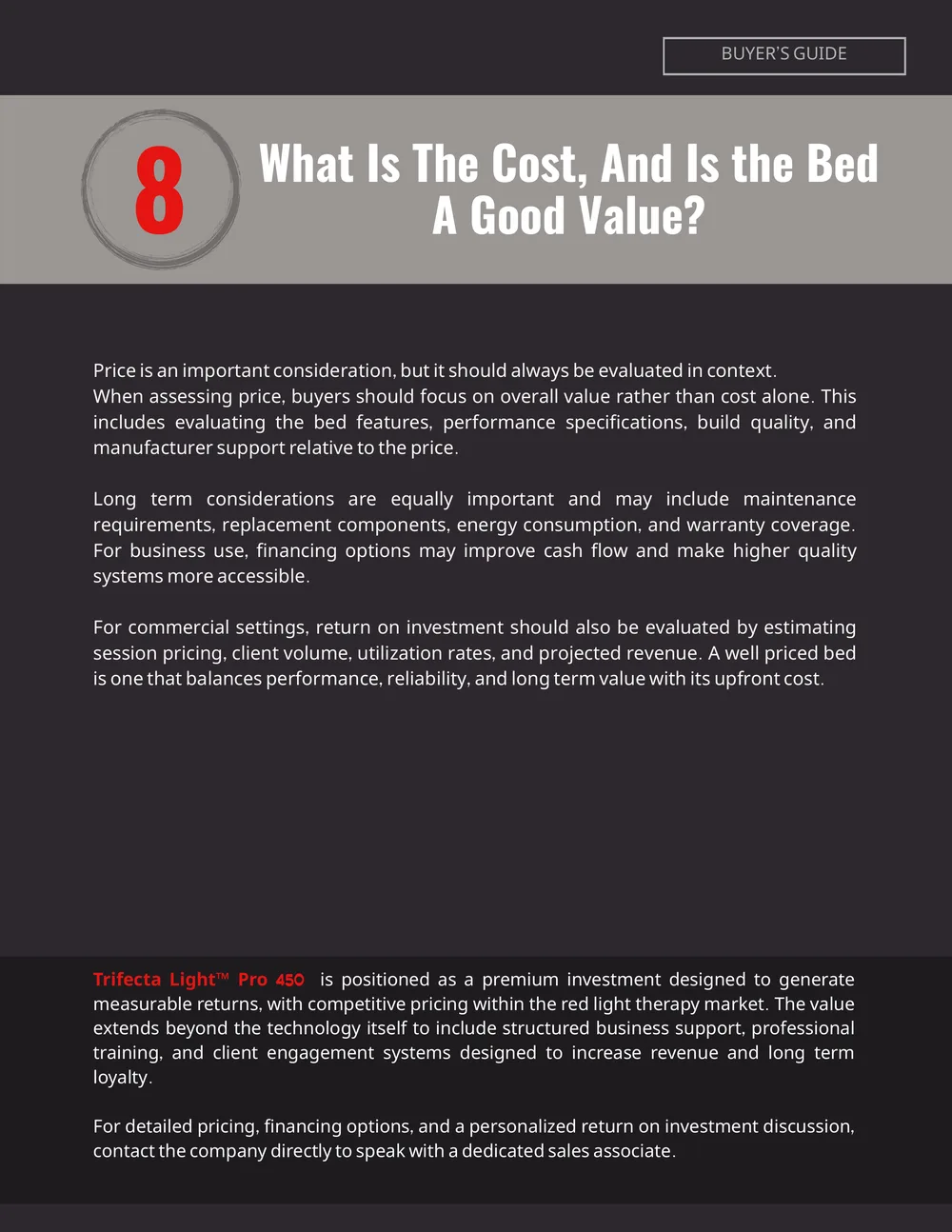 Red Light Therapy Buyer's Guide, page 11