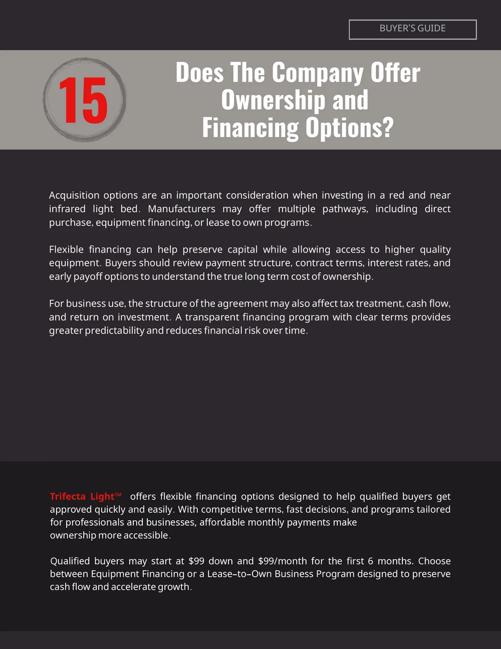 Red Light Therapy Buyer's Guide, page 18