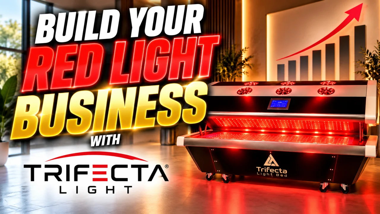 Build your red light therapy business with Trifecta Light